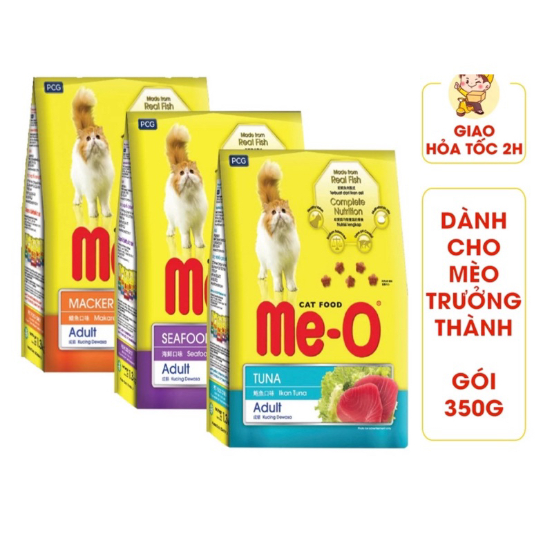 Thức Ăn Cho Mèo Hạt Me-O 350g
