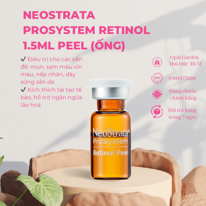 Tách lẻ Tinh chất Neostrata Prosystem Retinol Peel 1.5ml/ống