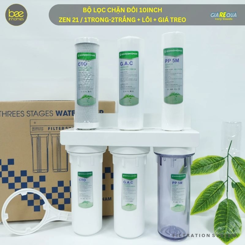 Bộ Lọc Nước, Bộ lọc thô Sinh Hoạt 3 Cấp, zen 21