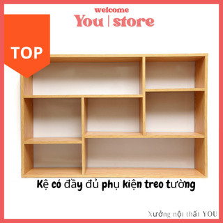 Kệ sách treo tường, kệ trang trí, để bàn, sàn nhiều mẫu mã kích thước lớn nhỏ, đa năng