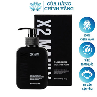 Ddvs Nam X2 Manly Cocayhoala Chính Hãng 150ml Gel Rửa Phụ Khoa Vùng Kín Nam Giới Tạo Bọt Khử Mùi Hương Nước Hoa Thơm Lâu