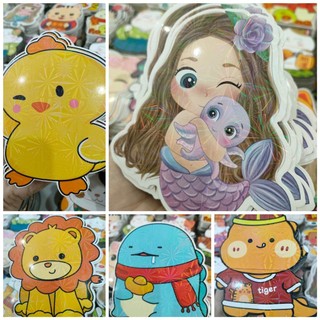 Bao Lì Xì ChiBi 2024 Mẫu Mới, Bao Lì Xì Hoạt Hình Giấy Bìa Cứng Ánh Kim Bóng To và Dày Dặn