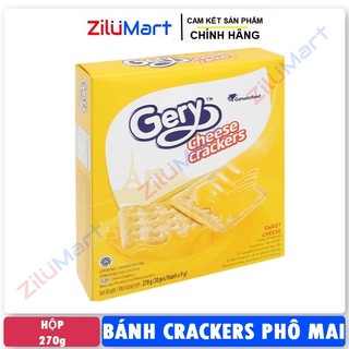 Bánh cracker phô mai Gery hộp 270g