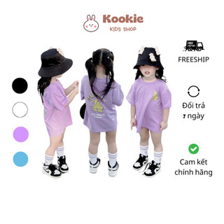 Áo thun tay lỡ MLB LA cho bé form rộng, chất vải 100% Cotton thoáng mát, thấm hút mồ hôi