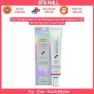 Kem 3D Ngừa Nám Và Tàn Nhang mờ sẹo thâm Melasma-X 3D Whitening Clinic Cream 40ml