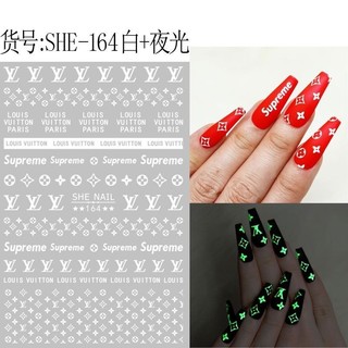 sticker dán trang trí móng nail các mẫu