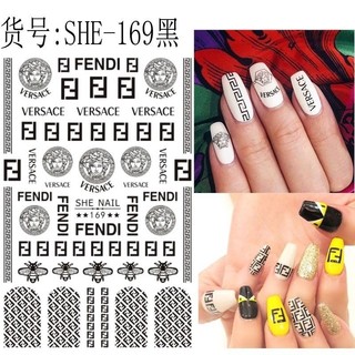 sticker dán trang trí móng nail các mẫu