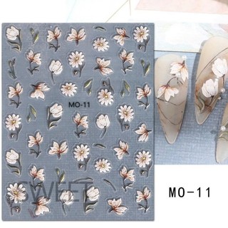 sticker hoa nổi 5D