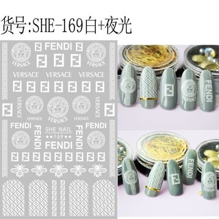 sticker dán trang trí móng nail các mẫu