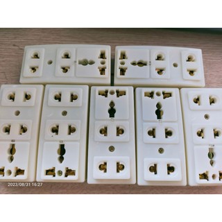 Ổ cắm ba ngả đa năng hinoki 10a - 250v