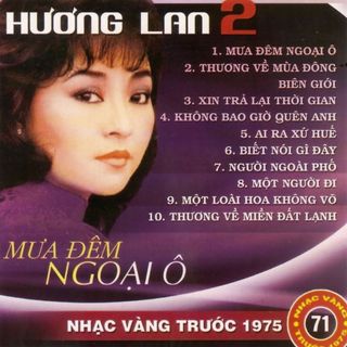 Đĩa cd 2881.huong lan 2-mua dem ngoai o chất lượng cao