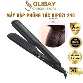 Máy dập tóc cầm tay KIPOZI 240, máy làm tóc đa năng giúp tạo kiểu nhanh chóng giúp tóc không bị hư tổn bh 2 năm