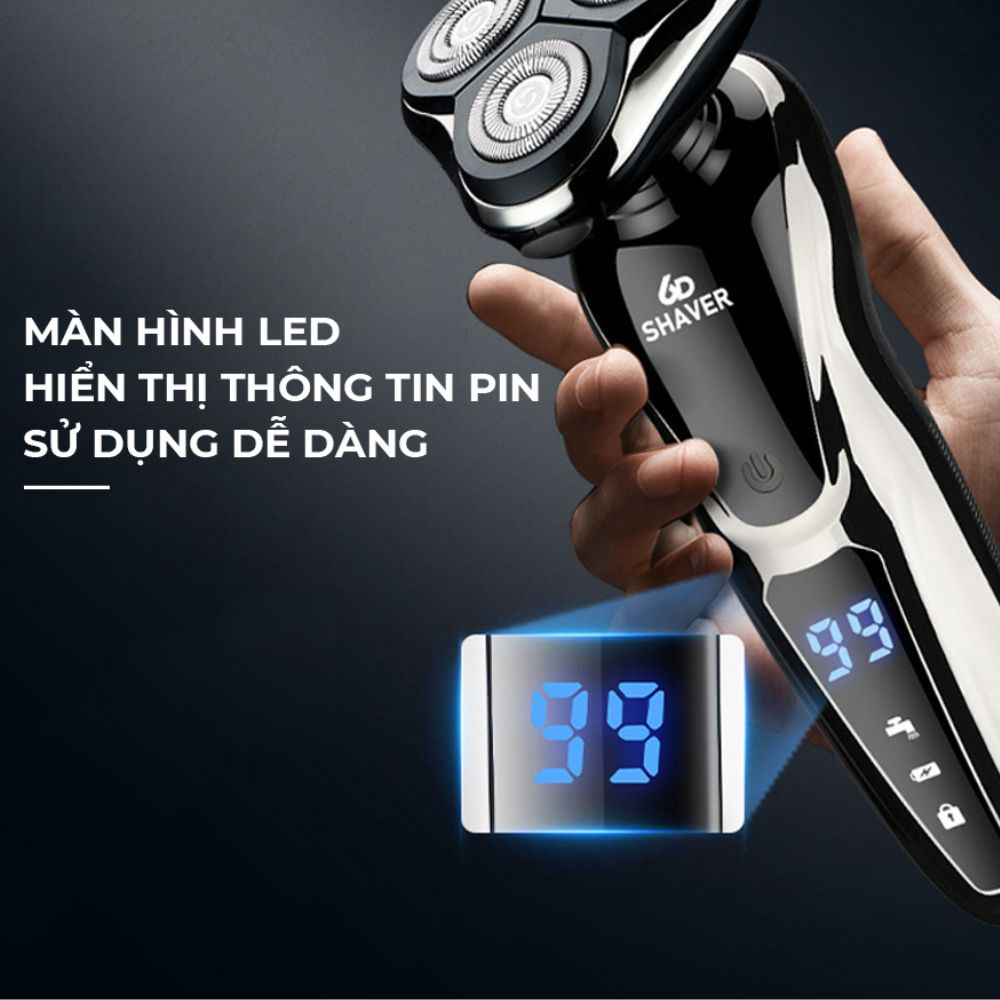 Máy cạo râu đa năng 3in1 cao cấp chống nước chuẩn IPX7-Unpublic