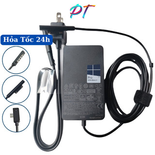 Combo Sạc Máy Tính Surface 44W 65W 102W 127W Cho Pro - Laptop - Go - Book 1 - Book 2 Cam Kết Chất Lượng Bảo Hành 12T