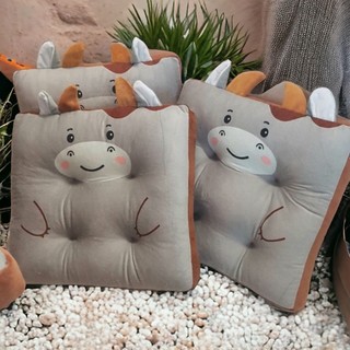 Đệm ngồi bệt, đệm lót ghế hình thú ngộ nghĩnh( 1 sản phẩm) dùng tựa lưng, lót mông, nhiều mẫu lựa chọn.