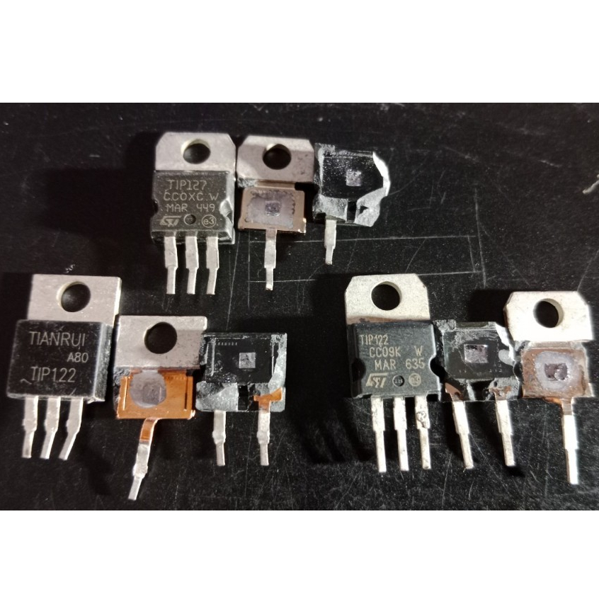 10 chiếc TIP122 TIP127 Switching Transistor TO-220 tùy chọn