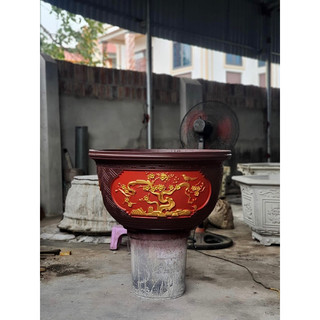 Bộ khuôn  đúc chậu cảnh ABS tròn 60 ( Có đế )