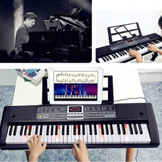  Đàn Piano Điện Đàn Organ Electronic Keyboard Màu Đen 61 Phím Dành Cho Người Mới Học Đàn Có Ảnh Thật Có Bảo Hành 