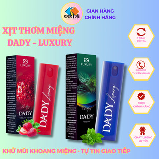 Xịt thơm miệng, vị khoai môn, tự tin giao tiếp, hương vị trái cây tự nhiên làm cho hơi thở thơm mát DADY Luxury - SÓC ST