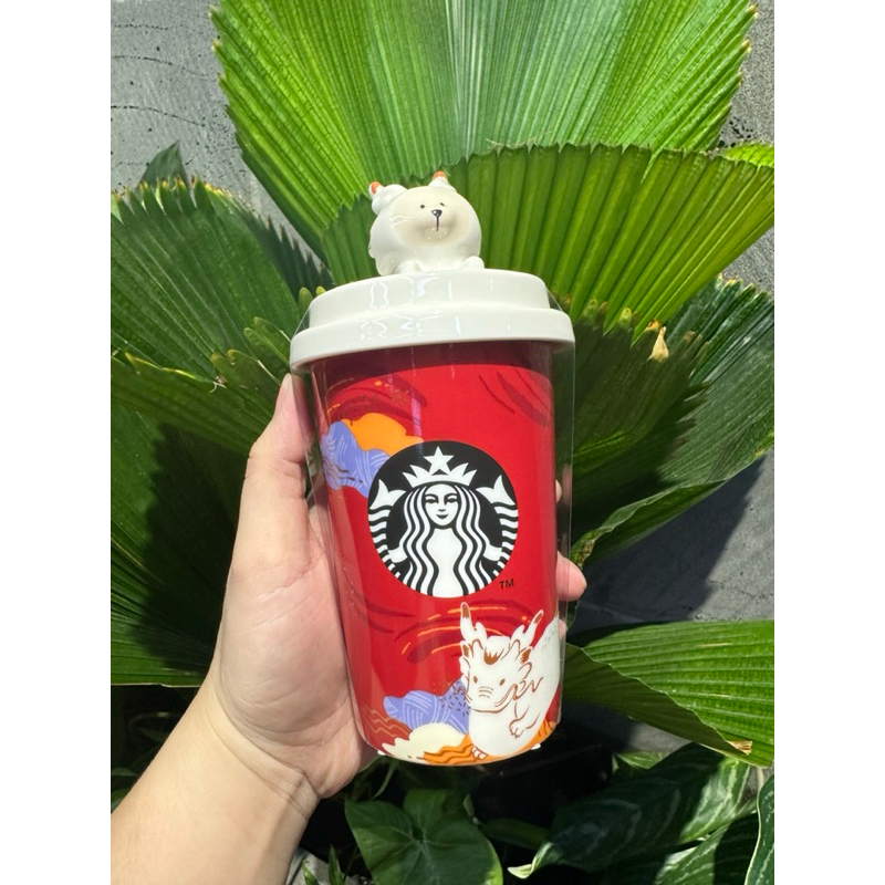 ống sứ tiet kiem hình Rồng Starbucks nam 2024