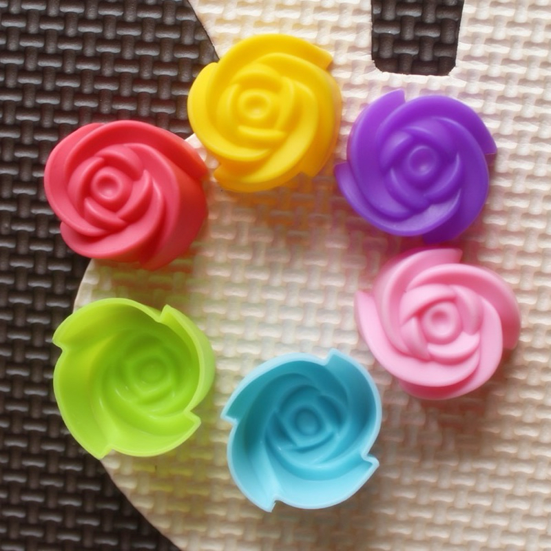 Khuôn silicon làm cupcake, muffin, thạch 3cm