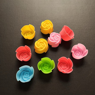 Khuôn silicon làm cupcake, muffin, thạch 3cm