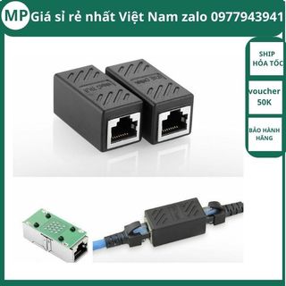 Đầu nối hạt mạng Rj45 Chất lượng cao, đầu nối mạng xịn màu đen