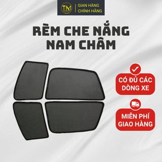 Rèm che nắng ô tô, tấm chắn nắng ô tô hút nam châm bộ 4 tấm, có đủ các dòng xe