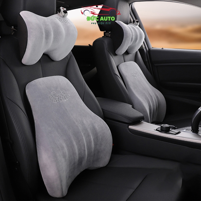 Gối Tựa Đầu Tựa Lưng Cao Su Non Hàng Cao Cấp Cho Ghế Ô Tô, Ghế Văn Phòng Icaroom