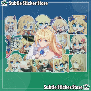 - Set 10/15 Sticker Durandal / Dea Anchora / Palatinus Equinox game Honkai Impact chống nước chống xước