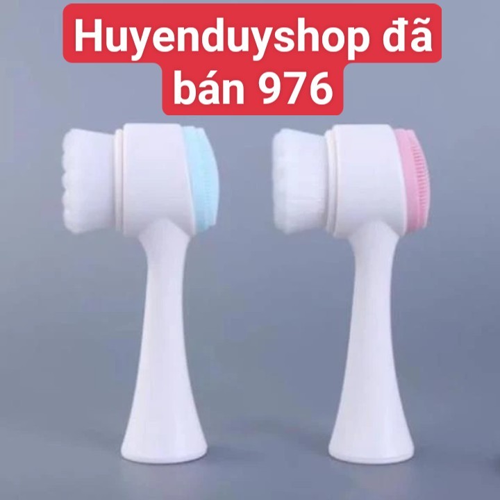 Cọ rửa mặt masage 2 đầu sạch sâu