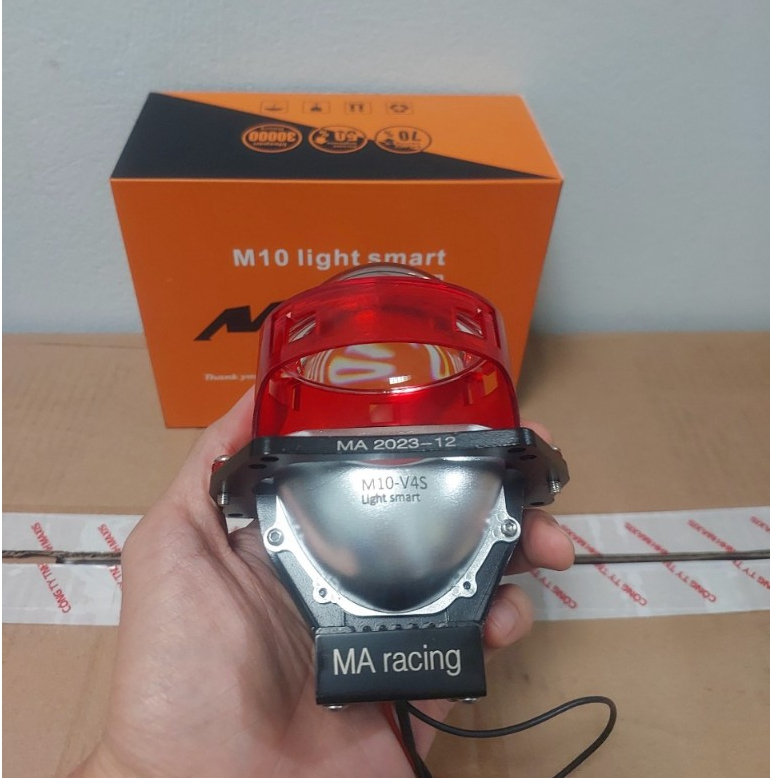 Đèn Bi LED M10 Light V4 - Sáng Nhất Phân Khúc MA Racing
