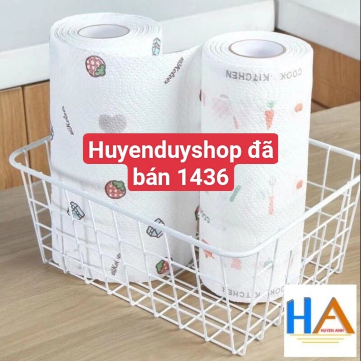Cuộn giấy lau đa năng 220 tờ