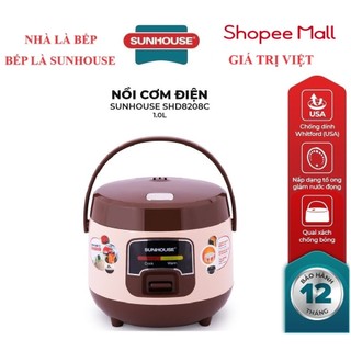 Nồi cơm điện mini sunhouse 1l shd8208c