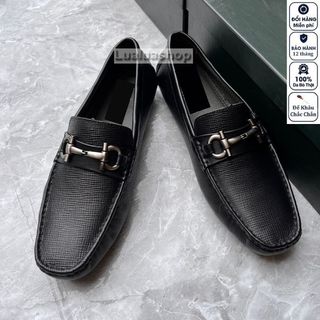 Giày lười da thật đế mềm S30. Bảo hành 12 tháng.