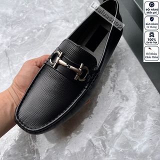 Giày lười da thật đế mềm S30. Bảo hành 12 tháng.