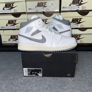 Giày Air Jordan 1 Mid White Shadow LikeAuth