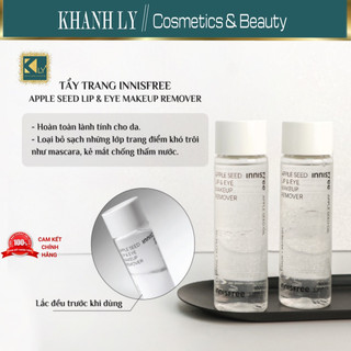 Nước tẩy trang mắt môi táo Innisfree 100ml