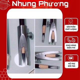 KHUÔN GỌT CHÌ KẺ MÀY Gọt Chì Nhanh Dễ Dàng Hỗ Trợ Phun Xăm