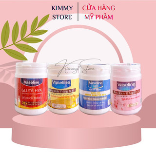 kem kích trắng vaseline 200g màu hồng và vàng