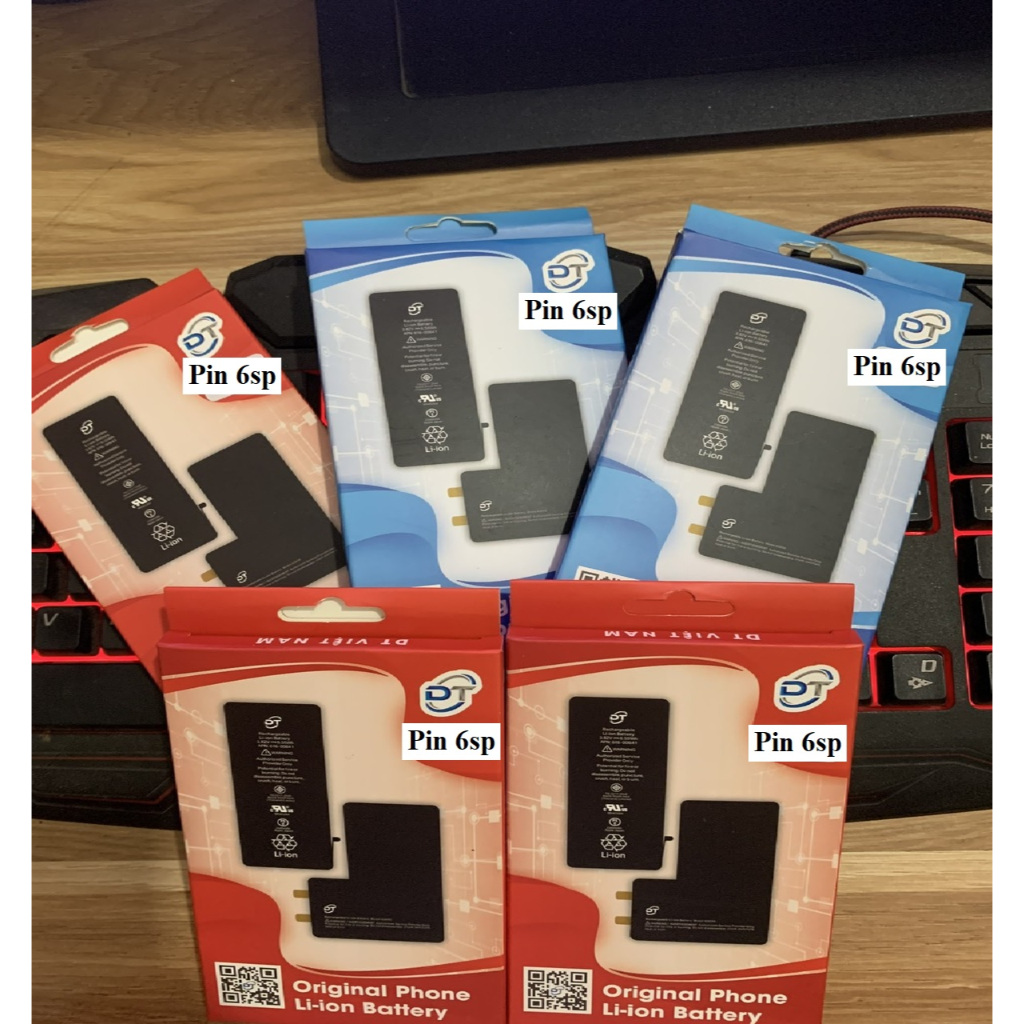 Pin thay cho điện thoại Ip 6sp miễn phí đổi trả hàng lỗi, bảo hành 12 tháng