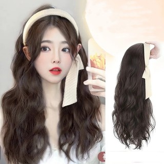 Cài nửa đầu tóc giả băng đô BN04 ❤️FREESHIP❤️ tóc giả nữ cài nửa đầu, tóc giả cô dâu, tóc bán nguyệt, tóc giả xù sóng