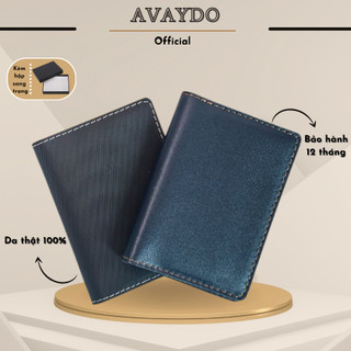 Ví Mini nhỏ gọn Cầm Tay Nam Nữ Da Bò Thật Công Sở - Đựng Thẻ Tiện Dụng Chính Hãng | VD02