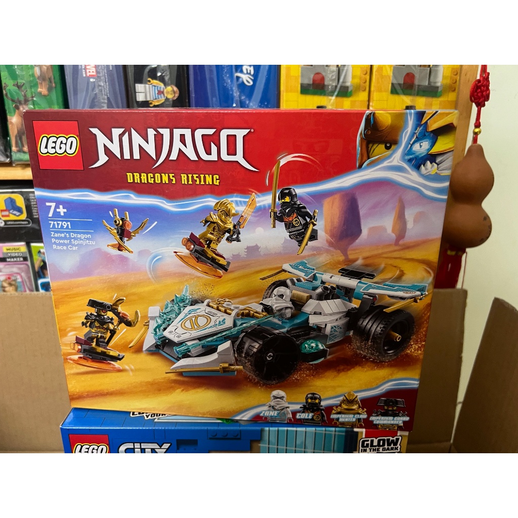 [CÓ SẴN] - LEGO 71791 - Ninjago - Zane's Dragon Power Spinjitzu Race - Xe rồng năng lượng của Zane [