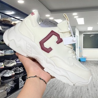 Giày Sneaker MLB Big Ball Chunky C Cleveland Guardians Màu Trắng Đỏ chuẩn bản Trung SC full box - Yabi_Boutique
