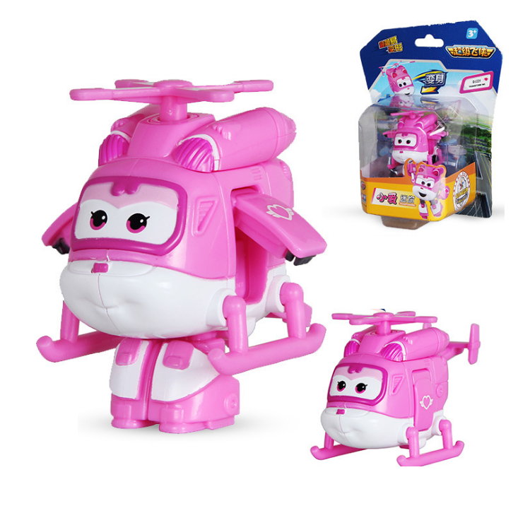 Đồ chơi Robot biến hình máy bay mini Dizzy mô hình cỡ nhỏ Đội bay siêu đẳng super wings