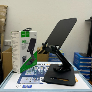 Kẹp điện thoại,ipad,máy tính bảng để bàn HOCO PH48 đế kim loại siêu chắc chắn xoay 360 độ dễ dàng hàng xịn dùng bền