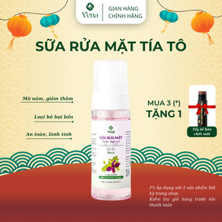  Sữa Rửa Mặt Tía Tô Ngải Cứu Vena Giúp Mờ Nám Sạm Hỗ Trợ Dưỡng Trắng Hồng Da 150ml 