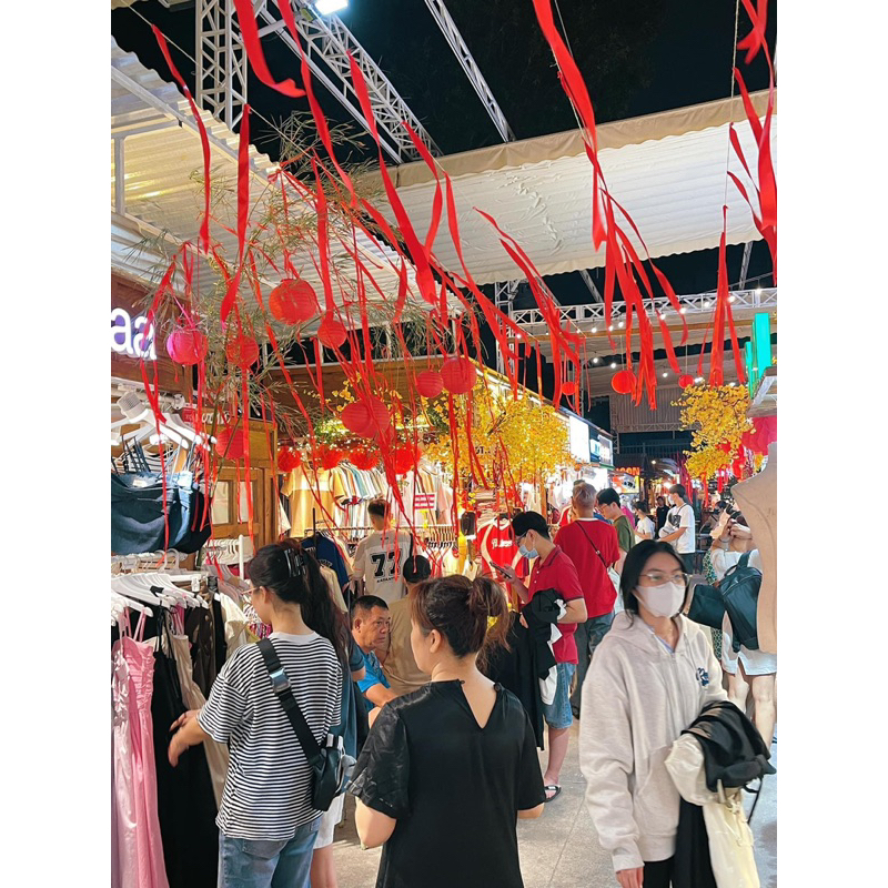 Dây Đỏ Treo Trang Trí Tết Siêu Đẹp