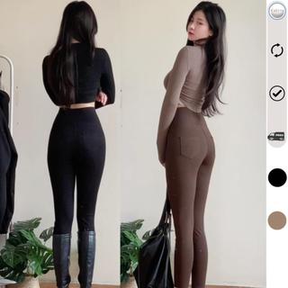 Quần legging cạp cao túi sau